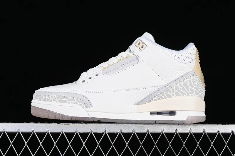 All categories Air Jordan Jordan series basketball shoes Air Jordan 3 Air Jordan 3 "Craft Ivory" AJ3 Joe 3 Ivory White FJ9479-100